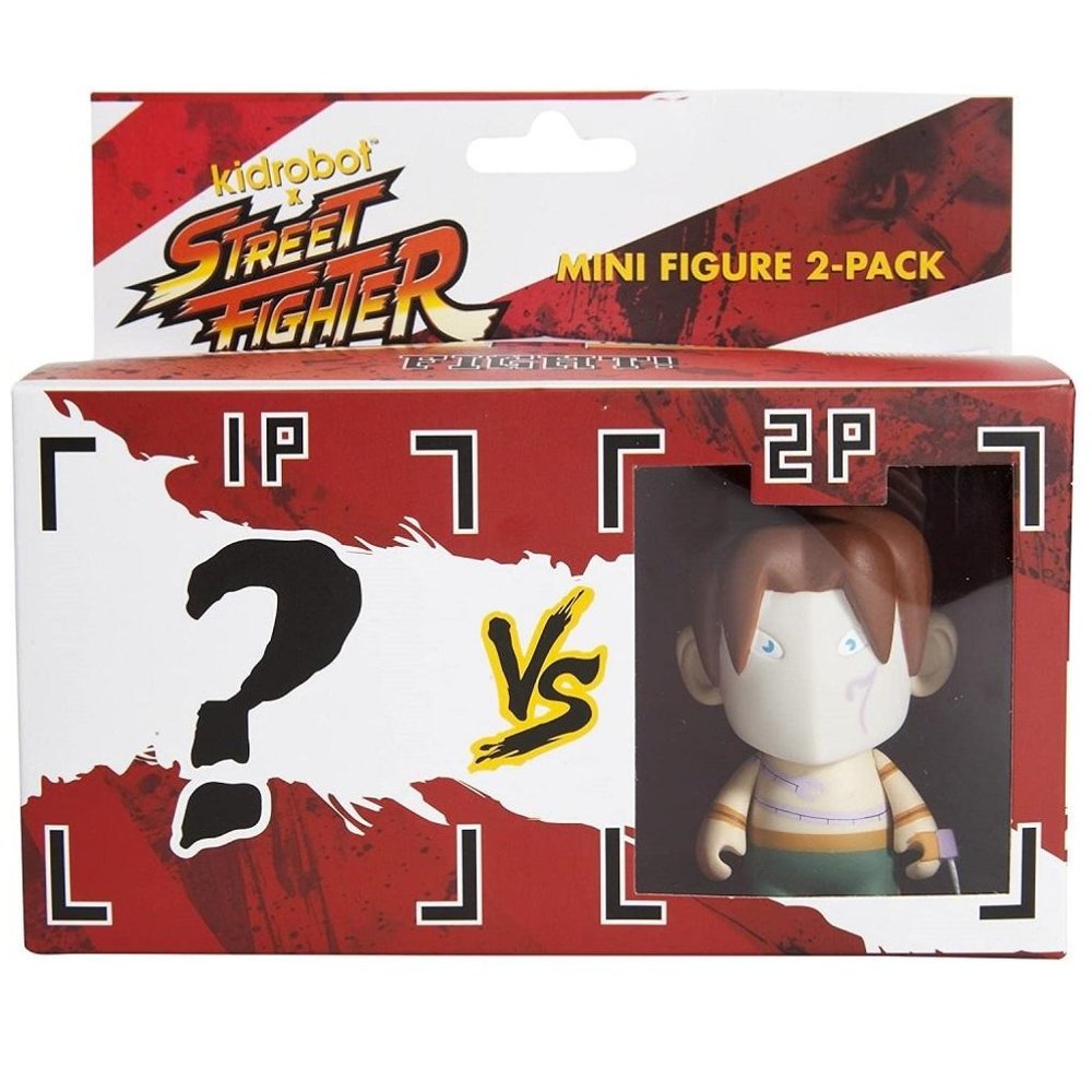 [NEW] KID ROBOT x CAPCOM STREET FIGHTER TOYS - VEGA + BLIND BOX MINI FIGURE